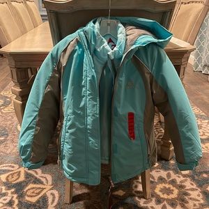 Gerry 3 in 1 systems jacket, snow or rain